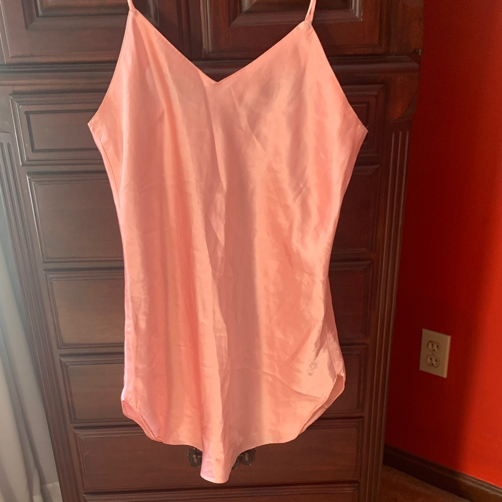Pink Satin lingerie